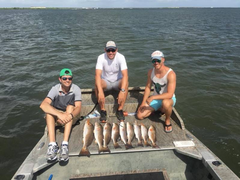 Fishing for Redfish in Tockport Texas